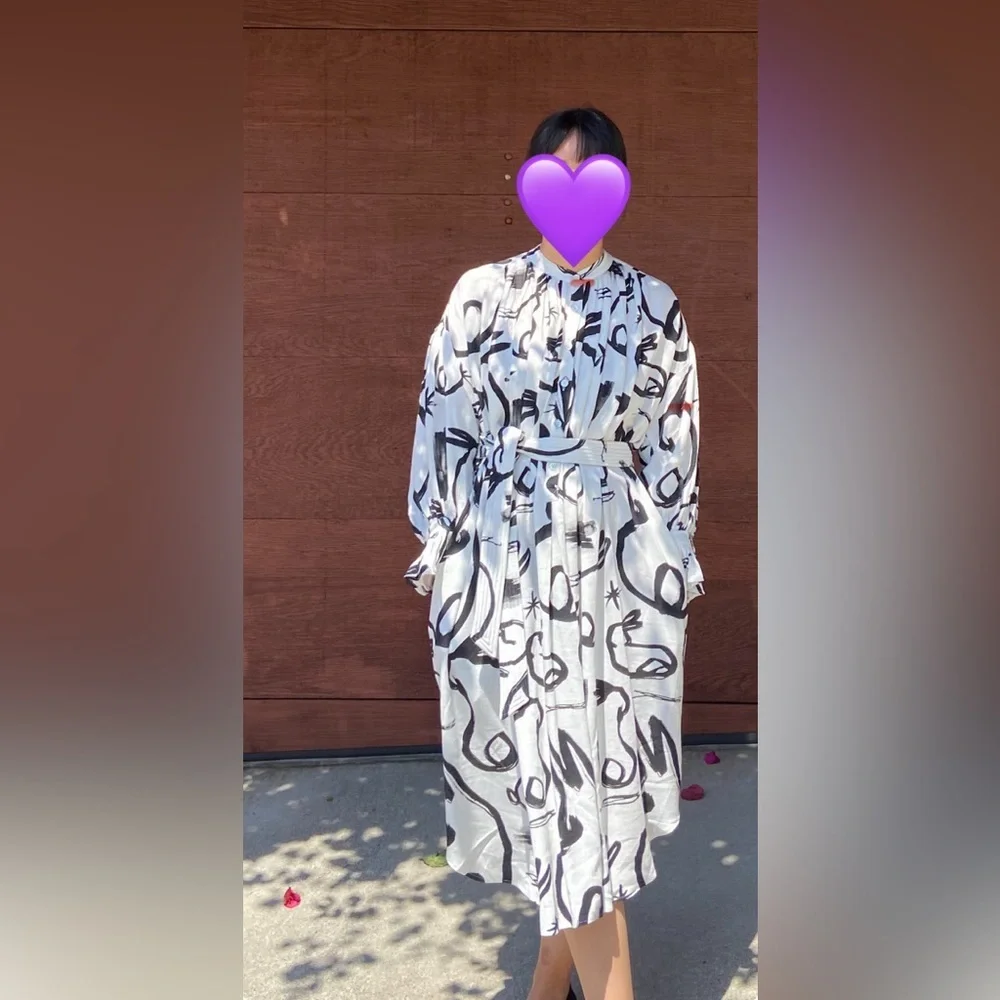 Claire Heinui Cleo Dress in Bunny Print